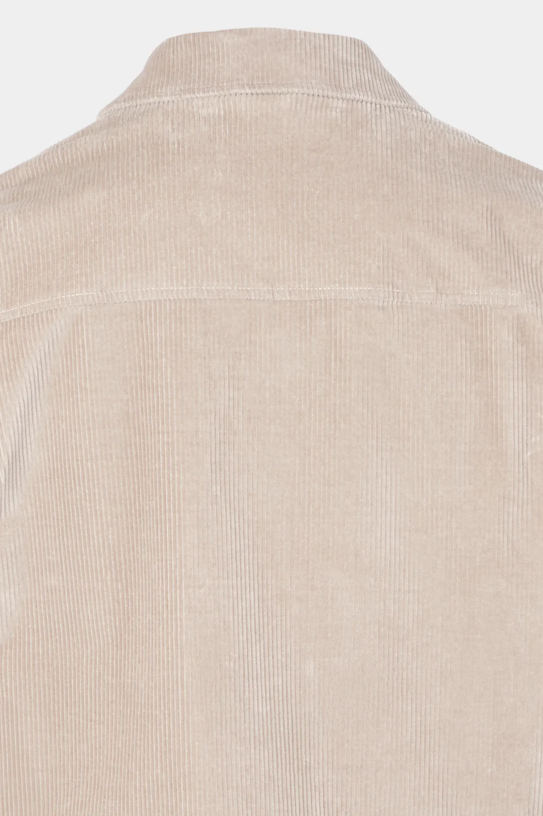 Surchemise velours côtelé - Beige - Image 3