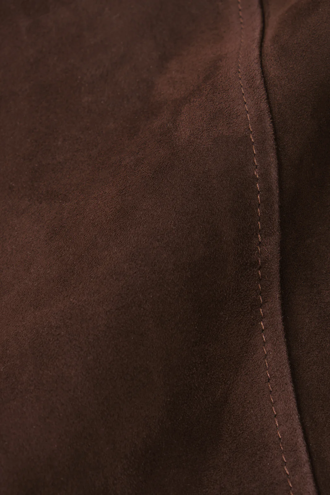 Surchemise en peau - Marron - Image 6