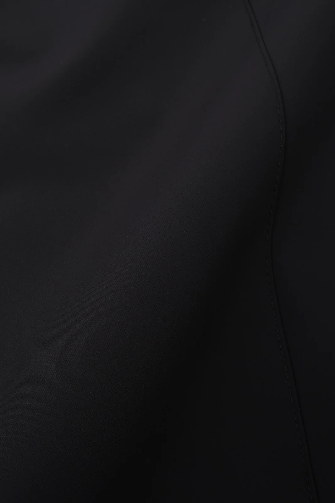 Veste bi-matière à capuche - Noir - Image 6