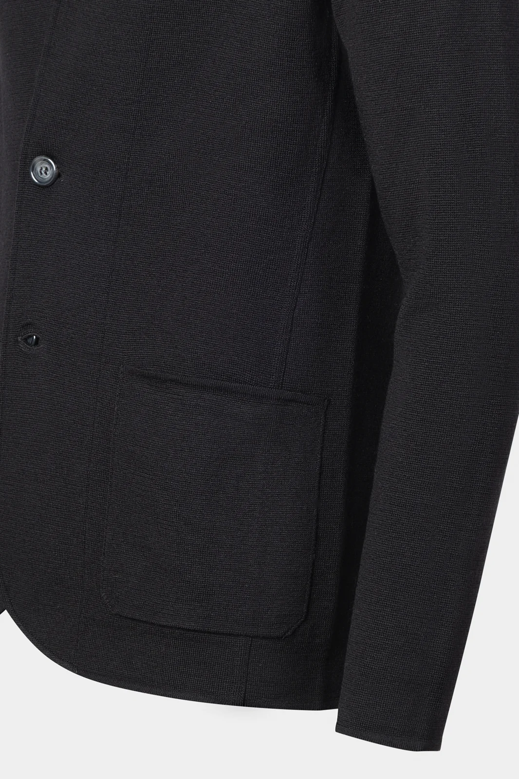 Veste maille - Noir - Image 5